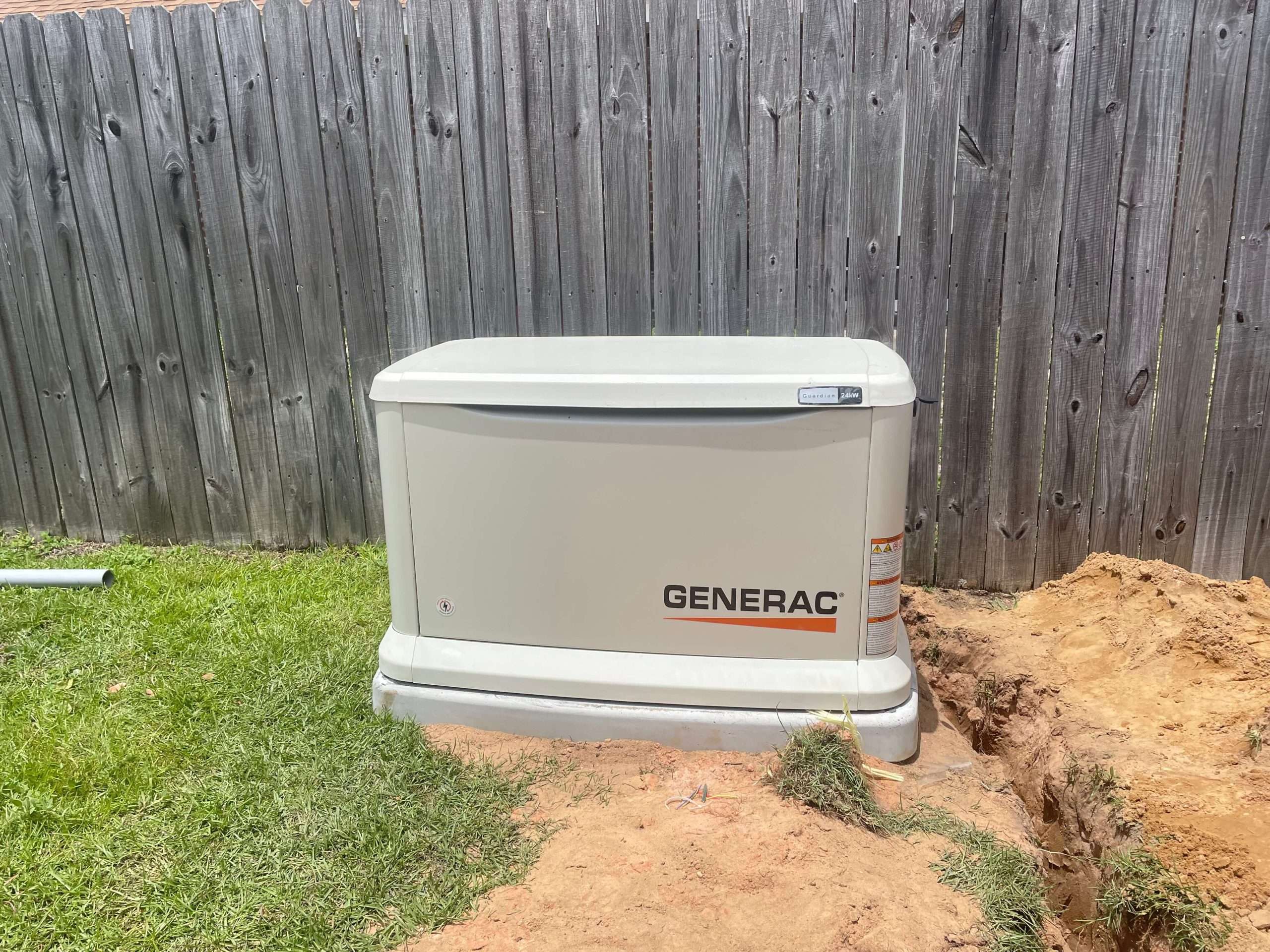 Generac standby generator installed by Total Connect Electric